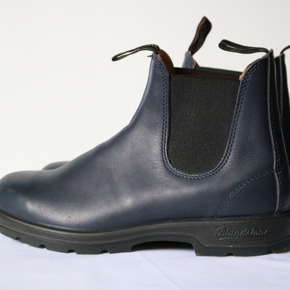 BLUNDSTONE Boot Navy Unisex Size AUS 7 (Women's size 10, Men's size 8). - Picture 2 of 12